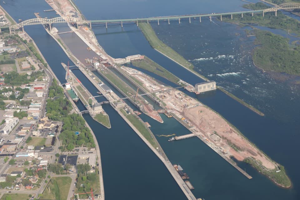 THE SOO LOCKS
