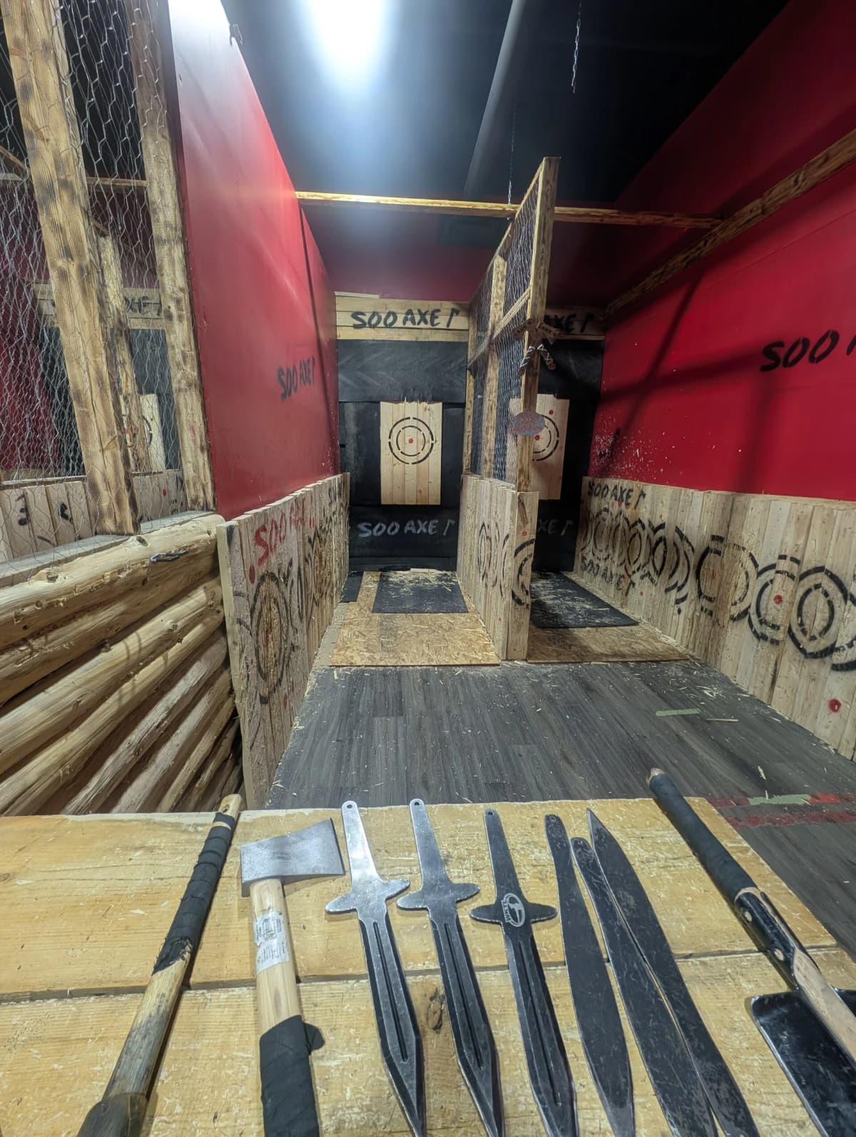 Soo Axe and Knife Throwing