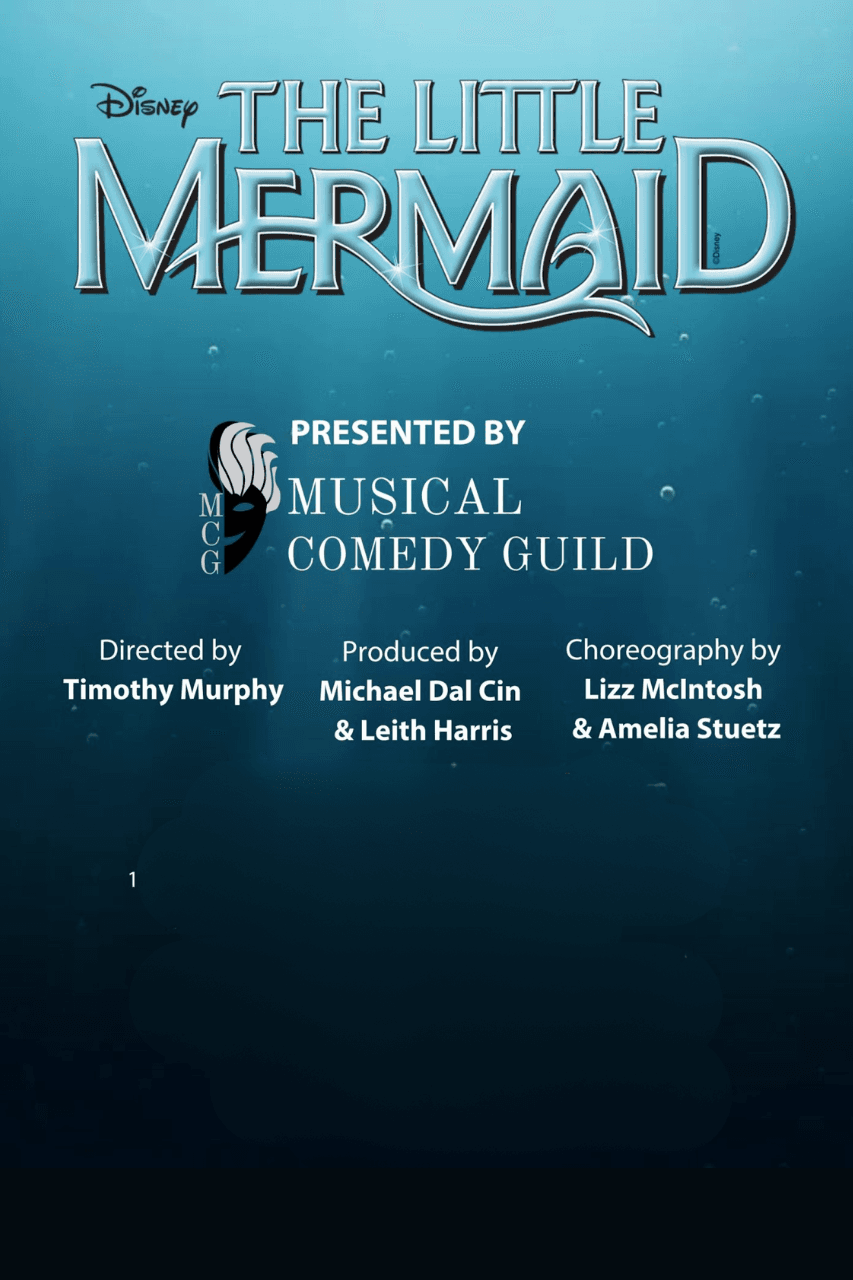 MUSICAL COMEDY GUILD PRESENTS DISNEY'S THE LITTLE MERMAID
