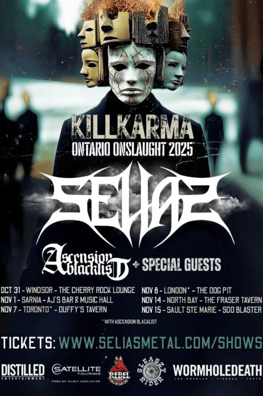 SELIAS: ONTARIO ONSLAUGHT TOUR WITH LOCAL SUPPORT