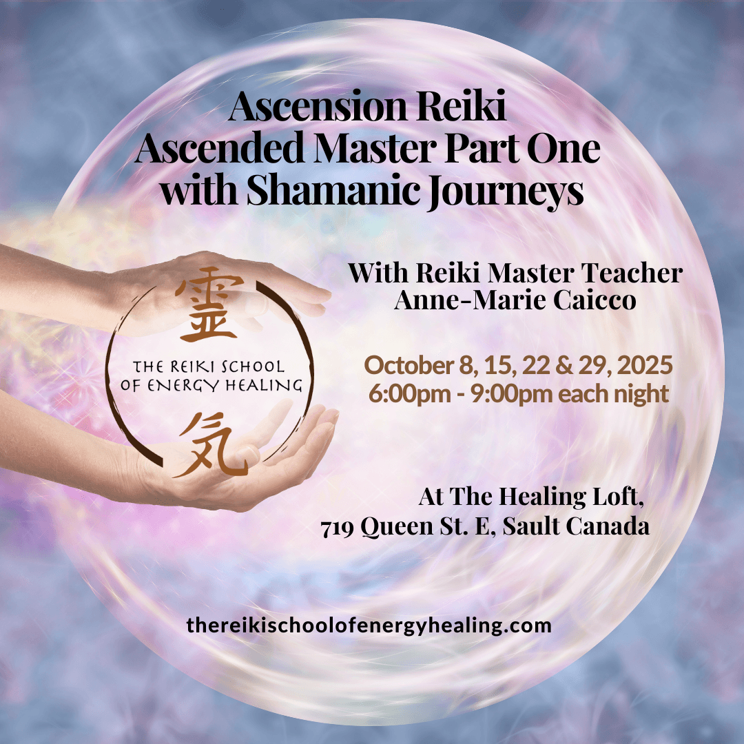 Ascension Reiki Ascended Master Part One with Shamanic Journeys Course