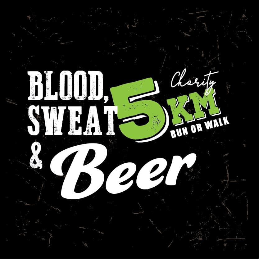 BLOOD, SWEAT AND BEER: CHARITY 5KM WALK OR RUN