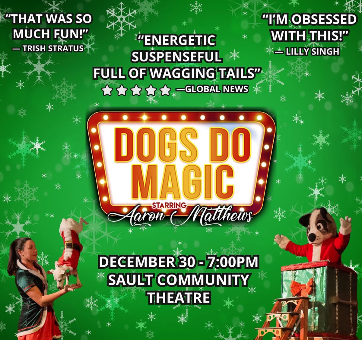 Dogs Do Magic: A Canine Christmas - Sault Theatre