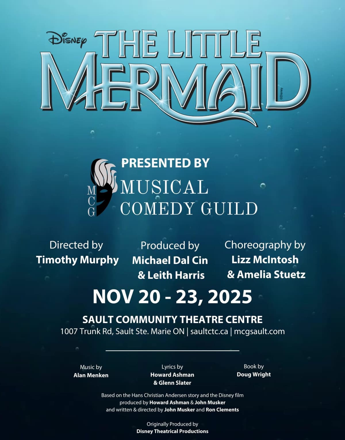 Disney's The Little Mermaid - Sault Theatre