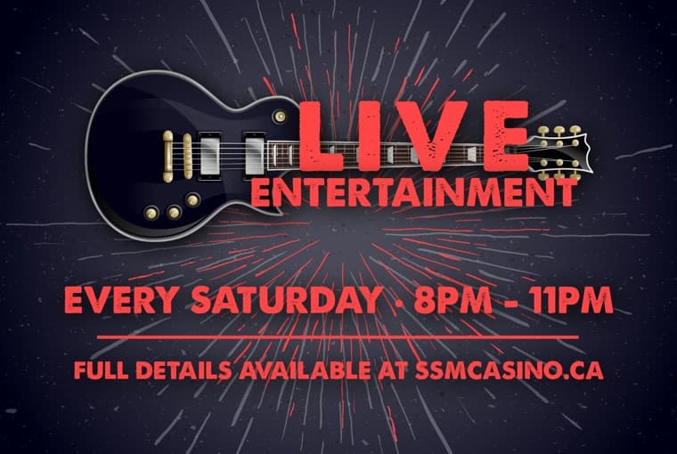 Saturday Live Entertainment At Gateway Casino SSM