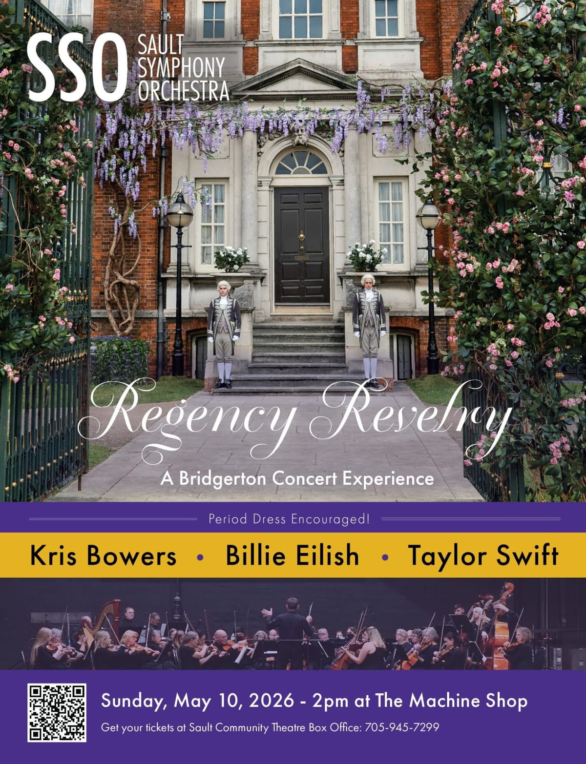 Sault Symphony Orchestra presents Regency Revelry - Sault Theatre