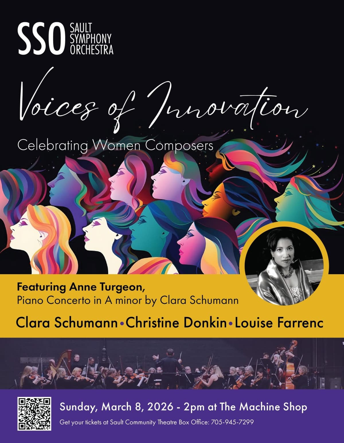 Sault Symphony Orchestra presents Voices of Innovation - Sault Theatre