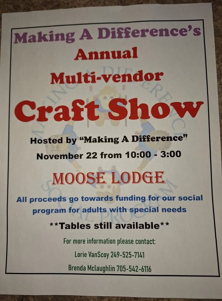 Craft and bake, multi vendor, sale